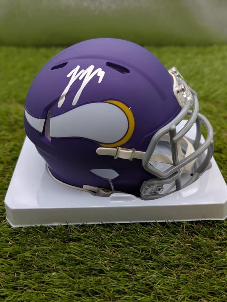 JJ McCarthy Alternate Mini Helmet