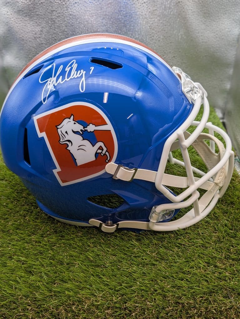 John Elway Throwback Full Size Replica Helmet