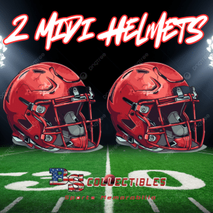 (SUN NIGHT) BS Collectibles 2 Midi Helmets - BOGO Pick a Team, Get 1 at Random #001