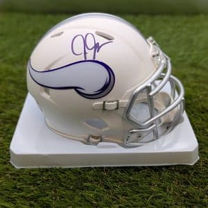 Justin Jefferson Winter Warrior Mini Helmet