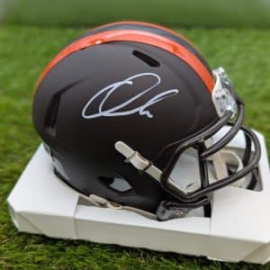 Quinshon Judkins Alpha Dawg Mini Helmet