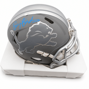 Barry Sanders Slate Mini Helmet