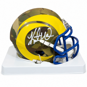 Kurt Warner Camo Mini Helmet