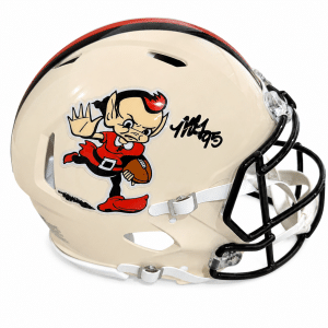 Myles Garrett Retro Authentic Helmet