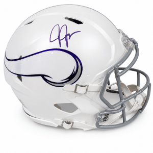Authentic WS Justin Jefferson Winter Warrior Authentic Helmet