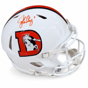Authentic WS John Elway Snowcapped Authentic Helmet