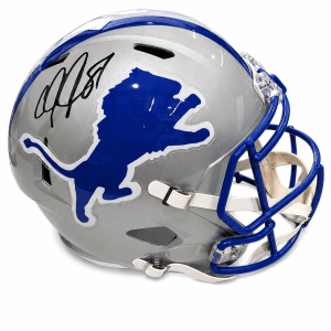 REP WS Calvin Johnson Throwback Full Size Replica Helmet